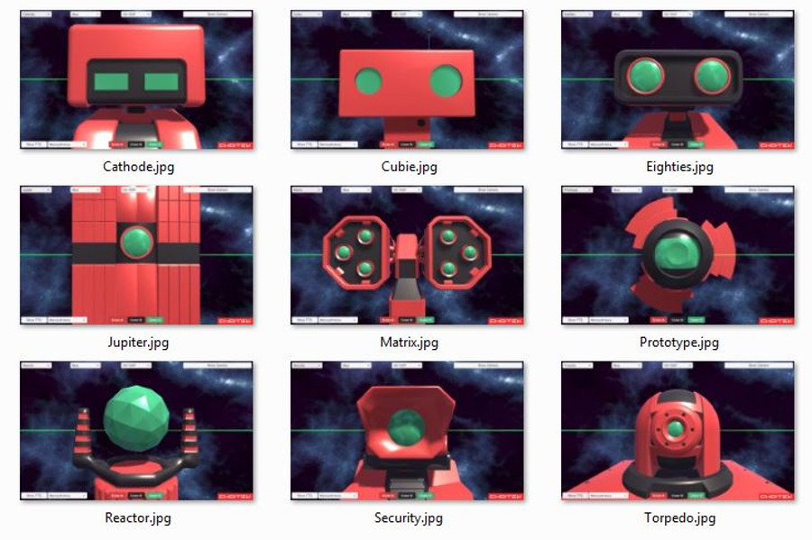 Talking Robot Face — image 1