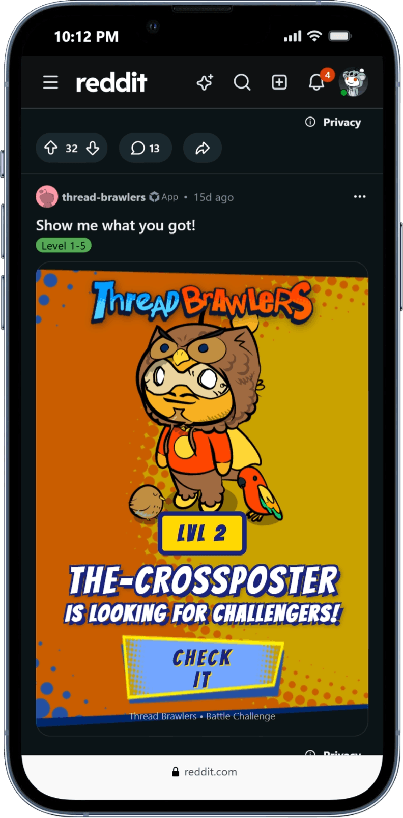 Kersnoofle ThreadBrawlers — image 2